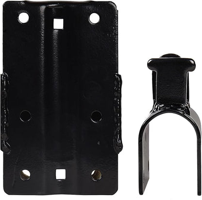 Two Way Lockable Gate Latch, Black Perfect for Farms, Pastures, and Ranches. Part Number S16100700 (Small Black 1 Pack) - size: SMALL BLACK 1 PACK