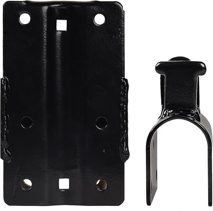 Two Way Lockable Gate Latch, Black Perfect for Farms, Pastures, and Ranches. Part Number S16100700 (Small Black 1 Pack) - size: SMALL BLACK 1 PACK