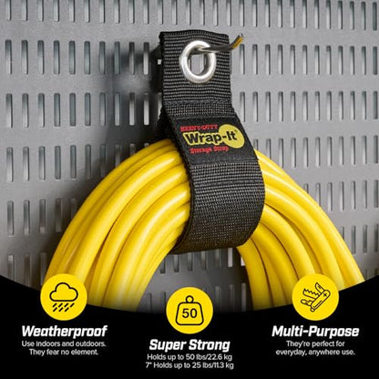 Heavy-Duty Wrap-It Storage Straps, Assorted 9 Pack - size: Assorted 9-Pack