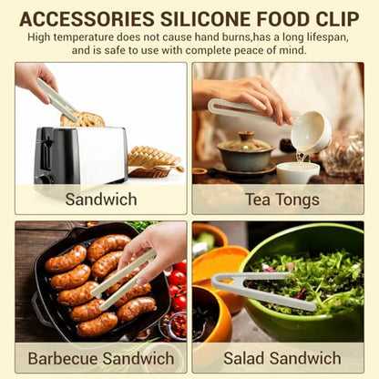 3 Pack Fine Mesh Strainers with Silicone Tongs, Stainless Steel Sieve Set with Wooden Handle, Small/Medium/Large Food Strainers for Baking Flour, Baby Food, Juice, Soy Milk, Kitchen Cooking