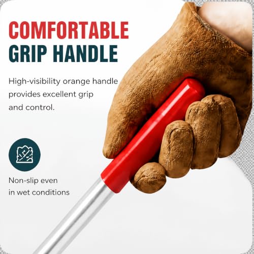T-post Clips Tool, Fixing Fence Clip and Wire Steel Bender T-post Handheld Twisting Tool, Multi Functional Bender 2 pack,red - color: Red, size: 2 Pack