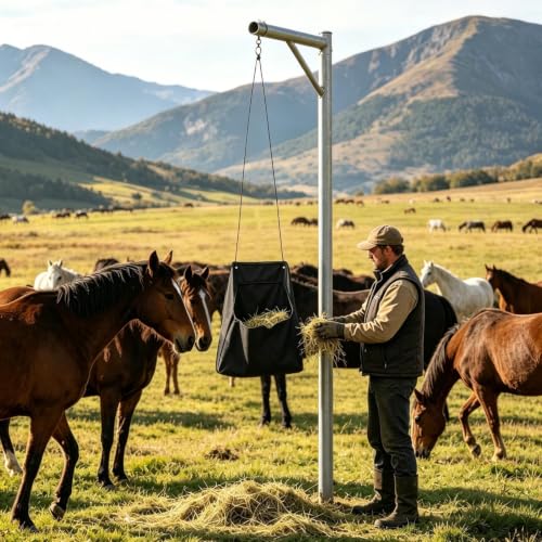 Horse Feeder Waterproof Large Capacity Opening Bag