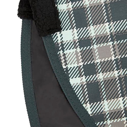 HORZE Nevada 1200D Lightweight Waterproof Horse Turnout Sheet with Fleece Lining (No Fill) - Urban Chic - 75 in