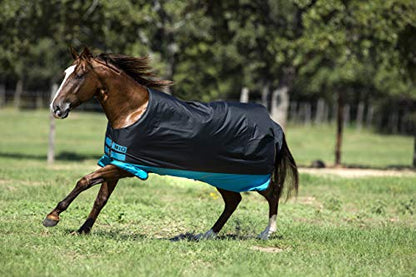 Horseware Ireland Mio Turnout Lite 0g Dark Blue/Red 57 - color: Dark Blue/Red, size: 57