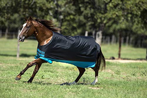 Horseware Ireland Mio Turnout Lite 0g Dark Blue/Red 63 - color: Dark Blue/Red, size: 63