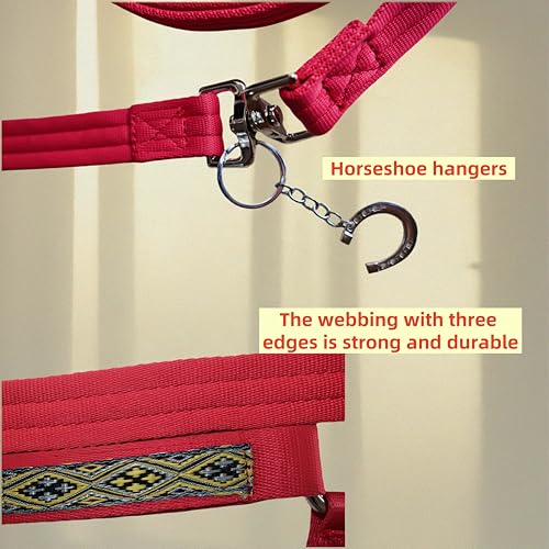 2PCS Adjustable Horse Halter&Horse Training Lunge LINE Double-Buckle Anti-Entanglement Soft BUT Firm Used for Equestrian Training and Training