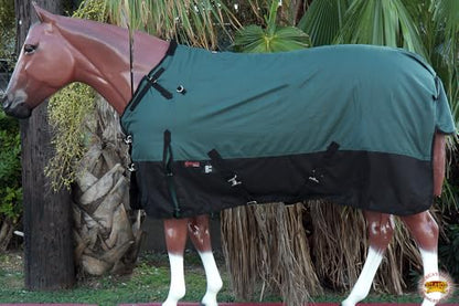 HILASON 1200D Turnout Sheet Hunter Green, 78 in - color: Hunter Green, size: 78 in