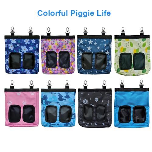 RIOUSSI Guinea Pig Hay Feeder, Hanging Rabbit Hay Feeder Bag. Stars - color: Stars