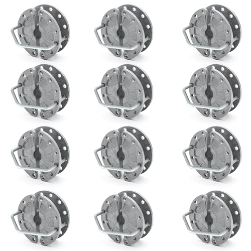 12 Pack Fence Tensioner, Galvanized Steel Wire Tightener Tool
