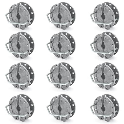 12 Pack Fence Tensioner, Galvanized Steel Wire Tightener Tool