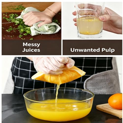Reusable Ultra Fine Mesh Strainer Bag, 2Pcs Multi-Use