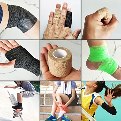 Self Adhesive Bandage Wrap, Self Adhering Bandage, Vet Wrap for Dog Tape - size: 2 Inch