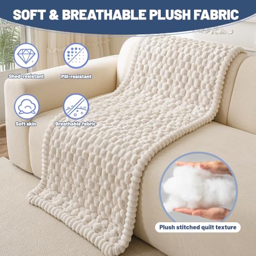 Waterproof Couch Cover for Dogs Washable (Beige, 27.6" x 59") - color: Waterproof Beige, size: 27.6"x 59.06"