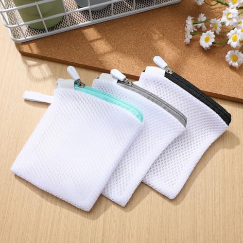 Cabilock 8 Pack Mini Mesh Laundry Bags for Delicates - 4.7" Small Wash Bags