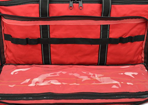 Lightning X Products X-Tuff Oxygen and Airway Trauma Bag - Red - color: Red