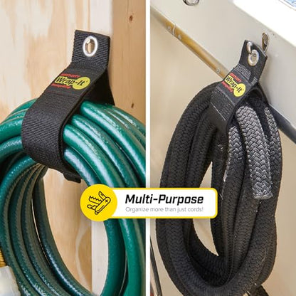 Heavy-Duty Wrap-It Storage Straps, 22" (2 Pack) - size: 22" (2-Pack)