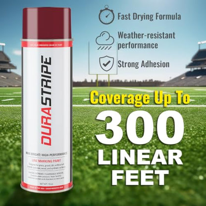 Athletic Field Marking Paint (Cardinal Red) - color: Cardinal Red