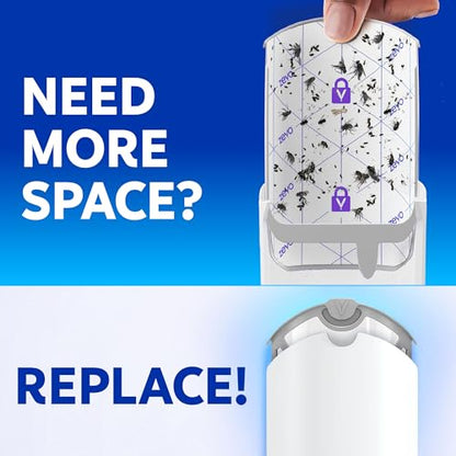 Zevo Flying Insect Trap Refill Cartridges for Fruit Flies & Gnats, 4 Count - style: 4 Refill Cartridges