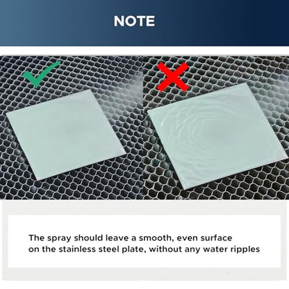 OMTech Laser Marking Spray, 1pcs 8oz, Red Marking for CO2 Laser on Metal - color: 8 OZ -- Red, size: 1 Pcs