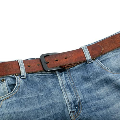 1.5"(38mm-40mm) Belt Buckle Men Replacement Buckle Heavy Duty - color: Black