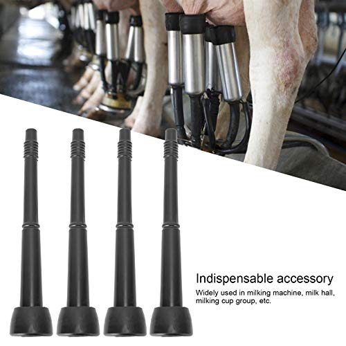 4 PCS Milking Machine Liners, Milk Liner Soft Rubber Teat Cup Liners, Milking Liner Replacement 300mm, fits for Milking Machine, Milk Hall, Milking Cup Group, for Goat, Cattle