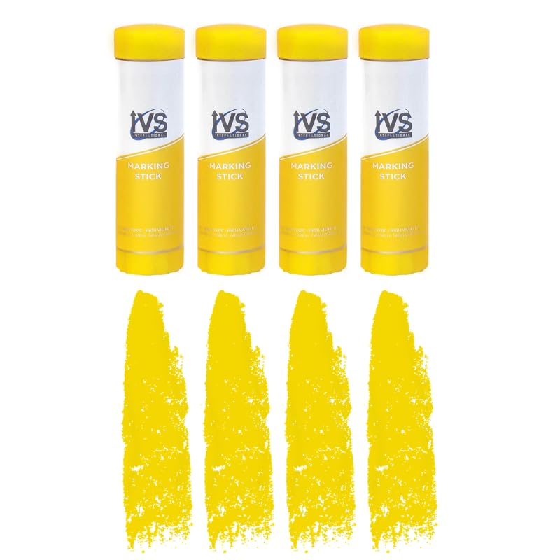 Twist Livestock Marking Sticks – 4 Pack | Yellow | Livestock - color: Yellow