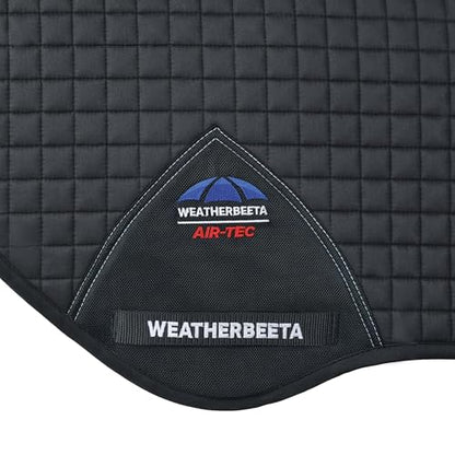WeatherBeeta Prime Air-Tec Jump Shaped Saddle Pad - color: Charcoal, size: Large