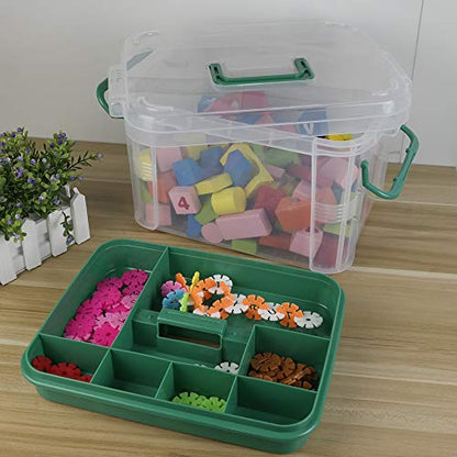 First Aid Kit Container, Clear Organizer Box, Medicine Organizer