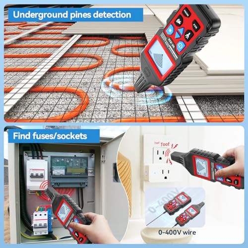 NOYAFA NF-826 Underground Cable Locator, Breakpoint Locator Tracker