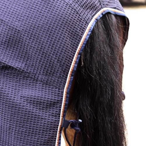 Shires Tempest Original Waffle Cooler (Navy, 69") - color: Navy, size: 69"
