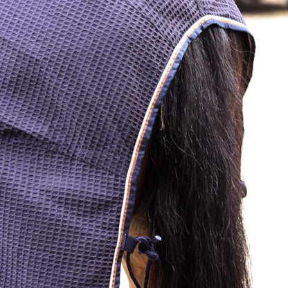 Shires Tempest Original Waffle Cooler (Navy, 69") - color: Navy, size: 69"