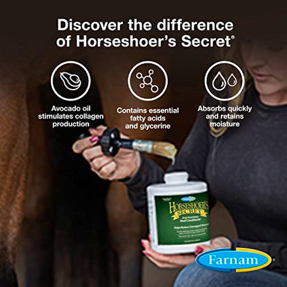 Farnam Horseshoer's Secret Deep-Penetrating Hoof Oil for Horses, 32 Oz - size: 32 Ounces