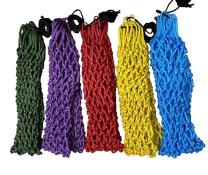Majestic Ally 2”x2” Holes Highly Durable Very Sturdy 36" Hay Net with for Horses, Goat etc. - color: Red