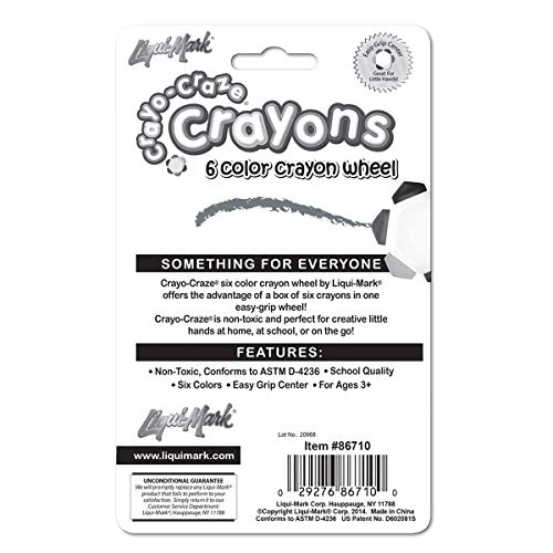 6-color Crayon Wheel