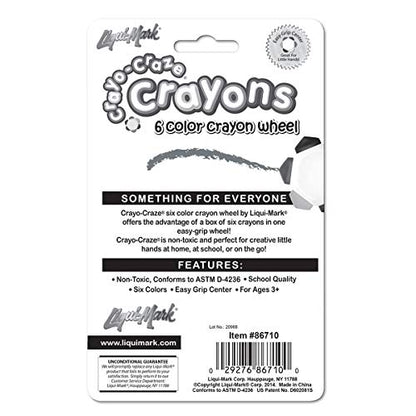 6-color Crayon Wheel