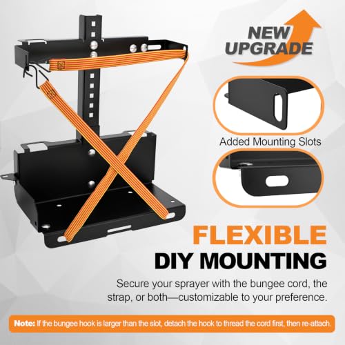 Backpack Sprayer Rack, Backpack Sprayer Holder for Landscape Trailers