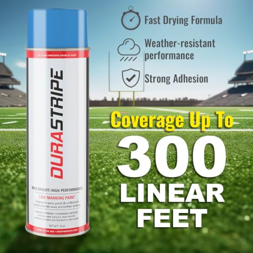 Athletic Field Marking Paint (Handi-Cap Blue) 12-18oz Cans Per Case - color: Handi-Cap Blue