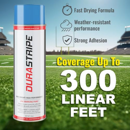 Athletic Field Marking Paint (Handi-Cap Blue) 12-18oz Cans Per Case - color: Handi-Cap Blue