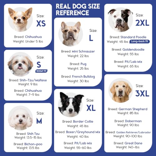 ASENKU Reversible Dog Winter Coat, Dog Jacket for Small Medium Large Dogs - color: White, size: Small