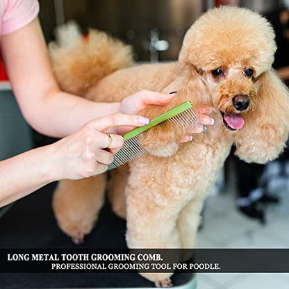 Dog Grooming Comb Deshedding Remove Tangles,Knot,Mats.(7.5inches) - color: gold, size: Medium