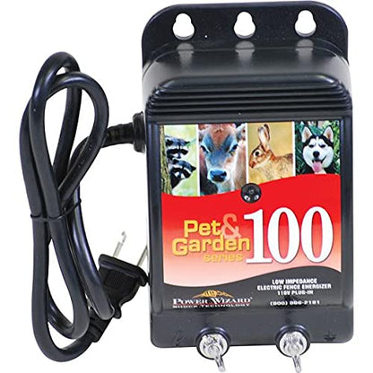 Bird Barrier Plug-in Charger – 120V Power Charger for Bird-Shock Flex-Track – Powers Up to 500ft of Track –Low-Impedance Electric Charger – Weatherproof Charger for Outdoor Mounting - size: 500 ft. Plug In