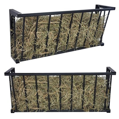 2Pcs Wall Mount Hay Rack 25 Gallon - size: 25INCH(2PCS)