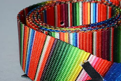 HILASON Fashion Prints 6 Feet Nylon Tie Strap | Horse Cinch Western Saddle Durable Adjustable - color: Serape