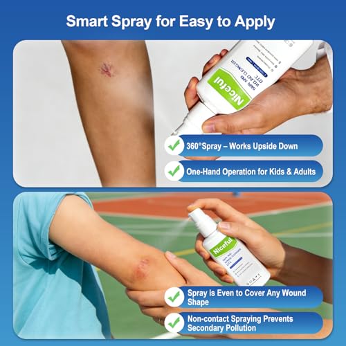 First Aid Antiseptic Spray Sting-Free Wound Cleanser 2.7fl oz(Pack of 2) - size: 2.7 Fl Oz(Pack of 2)