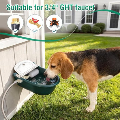 Automatic Water Bowl Livestock Waterer for Horse Cattle Goat Sheep Dog