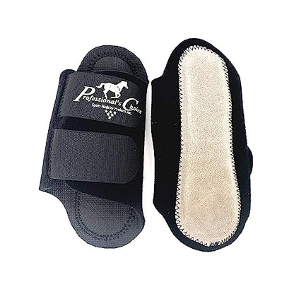 Professional's Choice Equine Competitor Front Leg Splint Boot | Hook & Loop Closure | Sold in Pairs | One Size Fits All - color: Universal Size, size: One Size