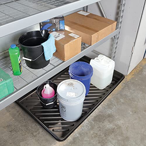 PIG Containment Tray - Rim to Rim Dimensions 52" L x 33.75" W x 5" H - Interior Bottom Dimensions 48" L x 30" W - 29.92 gal. Sump Capacity - PAK920 - size: 52" x 33.8" x 5"
