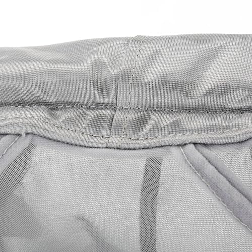 Harrison Howard CareMaster Horse Fly Mask Large Eye Space Standard Moonlight Silver Medium Cob - color: Moonlight Silver, size: Cob (Medium)