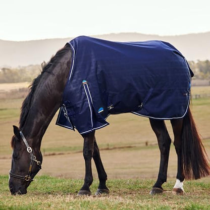 WeatherBeeta ComFiTec Prelim Turnout 0g, Navy Embossed Plaid, 87" - size: 87"