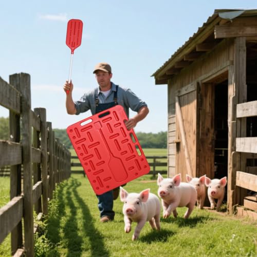 Livestock Sorting Panel with Sorting Paddle